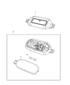 Ram 2500 Dome Light Diagram - 6RG45TX7AA