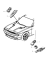 Dodge Challenger Power Window Switch Diagram - 4602784AC