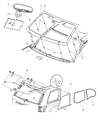 Dodge Durango Windshield Diagram - 68080677AA