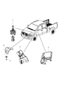 Dodge Ram 4500 Transmitter Diagram - 5026224AO