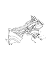 2002 Dodge Neon Coolant Reservoir Diagram - 5278027AC