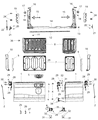 Ram Door Check Diagram - 68311509AA