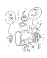 Dodge Ram 2500 Back Up Light Switch Diagram - 56007270