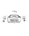 Dodge Viper Back Up Light Diagram - 4865486AE