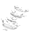 Dodge Viper Side Marker Light Diagram - 68194268AA