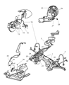 Chrysler Voyager Brake Line Diagram - 4683309AB