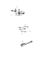 Jeep Clutch Master Cylinder Diagram - 52129184AB