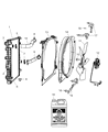 2010 Dodge Ram 3500 Radiator Hose Diagram - 55056945AE