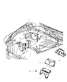 Ram 3500 Engine Control Module Diagram - 5150635AB