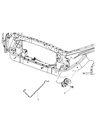 Chrysler Aspen Horn Diagram - 5026461AC