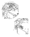 Chrysler Voyager A/C Condenser Diagram - 4809267AC