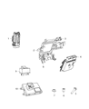 Jeep Renegade Engine Control Module Diagram - 68342094AA