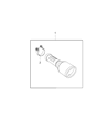 Ram 2500 Tail Pipe Diagram - 82207131AB