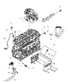 Ram Coolant Temperature Sensor Diagram - 5011852AB