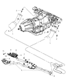 Dodge Challenger Tail Pipe Diagram - 82212379