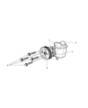 Chrysler Aspen Power Steering Pump Diagram - 52113240AF