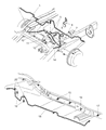 2004 Dodge Dakota Brake Line Diagram - 52113647AA