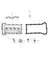 Dodge Dart PCV Valve Diagram - 5047002AA