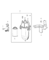 Ram Fuel Filter Diagram - 68188907AA