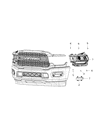 2020 Ram 2500 Headlight Diagram - 68360177AC