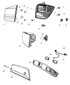 Dodge Journey Back Up Light Diagram - 5067785AB