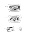 Jeep Cherokee A/C Switch Diagram - 1VH37DX9AA