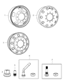 2014 Ram 4500 Spare Wheel Diagram - 68053037AB