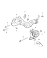 Ram 1500 Engine Mount Diagram - 68248787AD