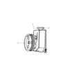 2006 Jeep Liberty Power Steering Pump Diagram - 52088710AE