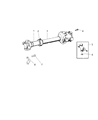 Jeep Cherokee Drive Shaft Diagram - 53005542AC