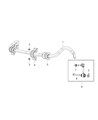 Dodge Sway Bar Link Diagram - 68280911AE