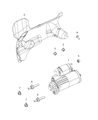2023 Dodge Durango Starter Motor Diagram - 4896464AE