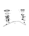 Jeep Fuel Pump Seal Diagram - 5105331AA