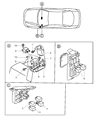 Chrysler Sebring Relay Diagram - MR359905
