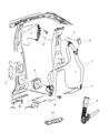 Jeep Commander Seat Belt Diagram - 5HP151D5AC