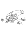 Dodge Viper Air Bag Control Module Diagram - 4896038AC