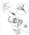 Chrysler Sebring Brake Caliper Piston Diagram - 4762639