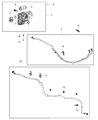 2016 Dodge Dart Vapor Canister Diagram - 68152022AE