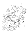 Chrysler Prowler Seat Cushion Diagram - RV331AZAA