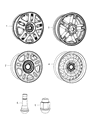 Dodge Nitro Spare Wheel Diagram - 1TB80XZAAA