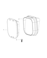 Ram ProMaster 3500 Emblem Diagram - 68134923AB