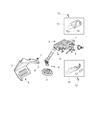 Ram ProMaster 3500 Steering Column Diagram - 1ZP20JXWAA
