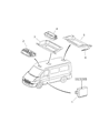 Dodge Sprinter 3500 Dome Light Diagram - 5124399AA