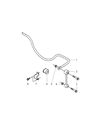 Jeep Wrangler Sway Bar Kit Diagram - 52088002