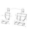 2011 Dodge Nitro Seat Cover Diagram - 1TZ60JXNAA