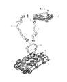 Dodge Dart Air Intake Coupling Diagram - 68240777AA