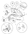 Chrysler Concorde Hood Diagram - 4897094AA