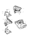 Chrysler Intake Manifold Diagram - 4792432AG
