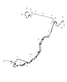 2017 Chrysler Pacifica Brake Line Diagram - 68223525AC