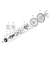 Dodge Challenger Harmonic Balancer Diagram - 5038731AE